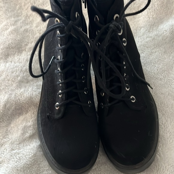 Soda boots chunky heel sz 10 - Picture 2 of 5